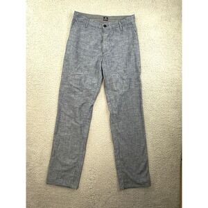 AG Adriano Goldschmied Slim Khaki Pants Mens 36 (Fits 32x33) Newport Chambray